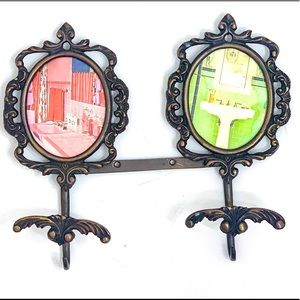 Anthropologie Double Hook Picture Frame